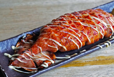 Izakaya NoMad signature dishes Pork Belly
Chicken Meatballs
Grilled Squid